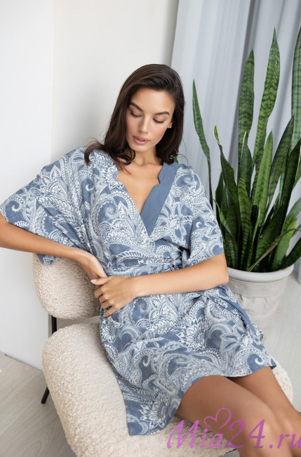 Туника короткая женская из вискозы Mia-Amore Pacific Ocean 1978 Туника короткая женская из вискозы Mia-Amore Pacific Ocean 1978