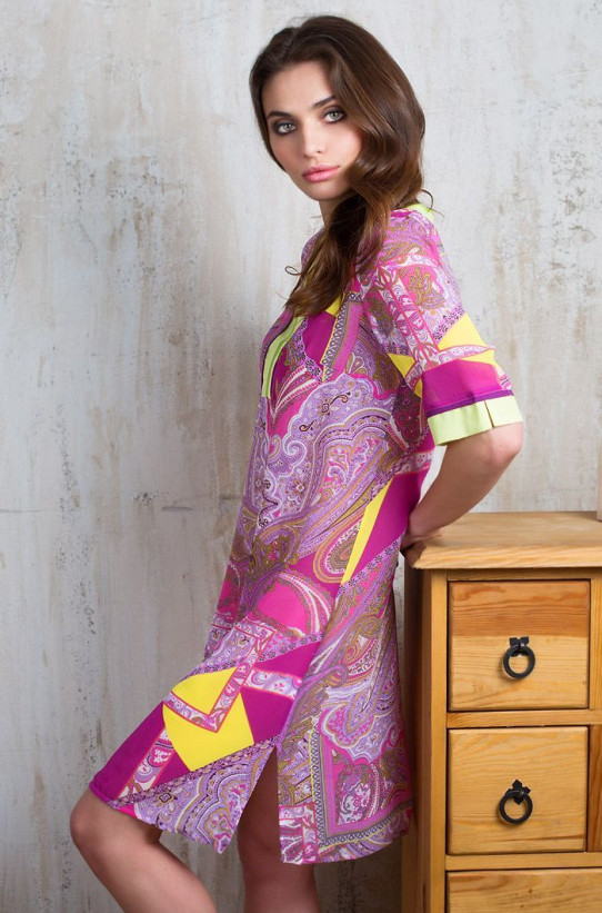 17188 Пляжная туника "Catalonia" malina