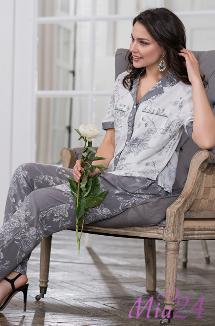 Комплект домашний женский из вискозы Mia-Mella "Collett" 6556