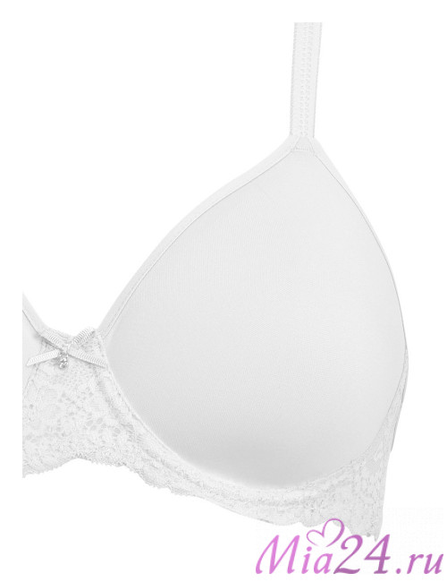 Бюстгальтер балконет "Allure" Sielei 2686 белый