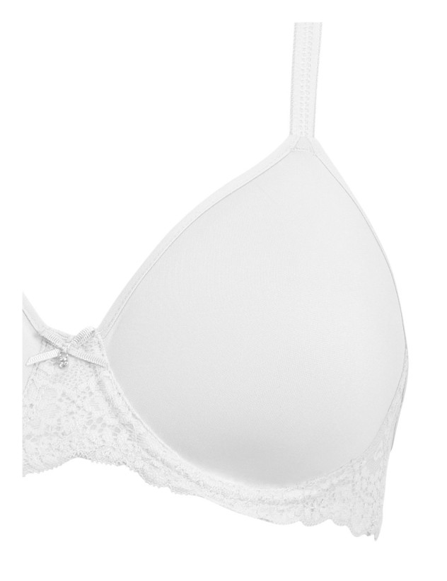 Бюстгальтер балконет "Allure" Sielei 2686 белый