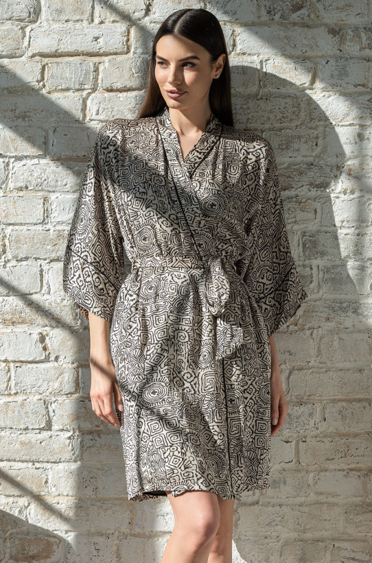 Халат короткий женский Mia-Amore "Runa" 3993