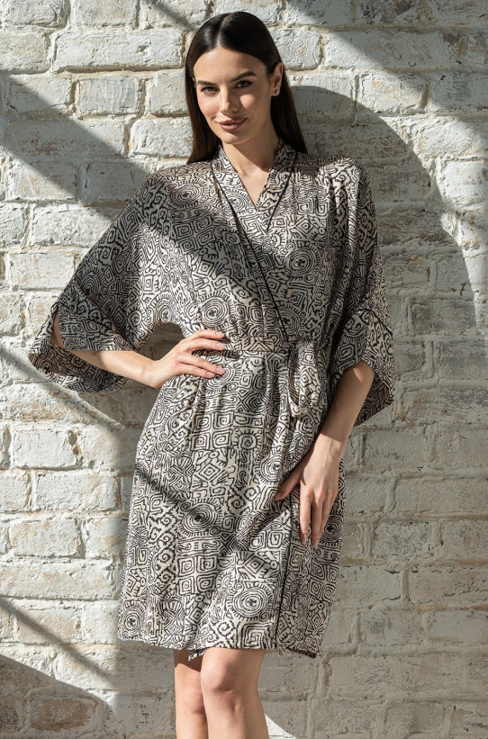 Халат короткий женский Mia-Amore "Runa" 3993