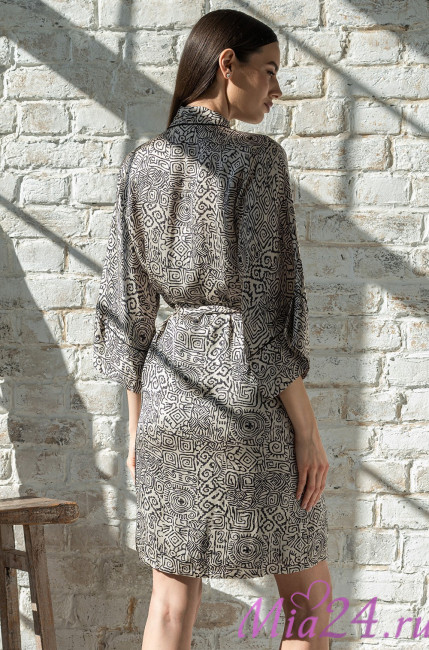 Халат короткий женский Mia-Amore "Runa" 3993