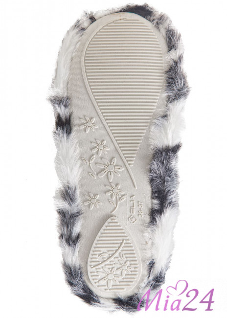 KT-57862 Тапочки домашние "Черный бриллиант"