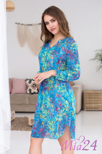 Туника женская Mia-Mia "Beata" 19228 голубая Туника женская Mia-Mia "Beata" 19228 голубая