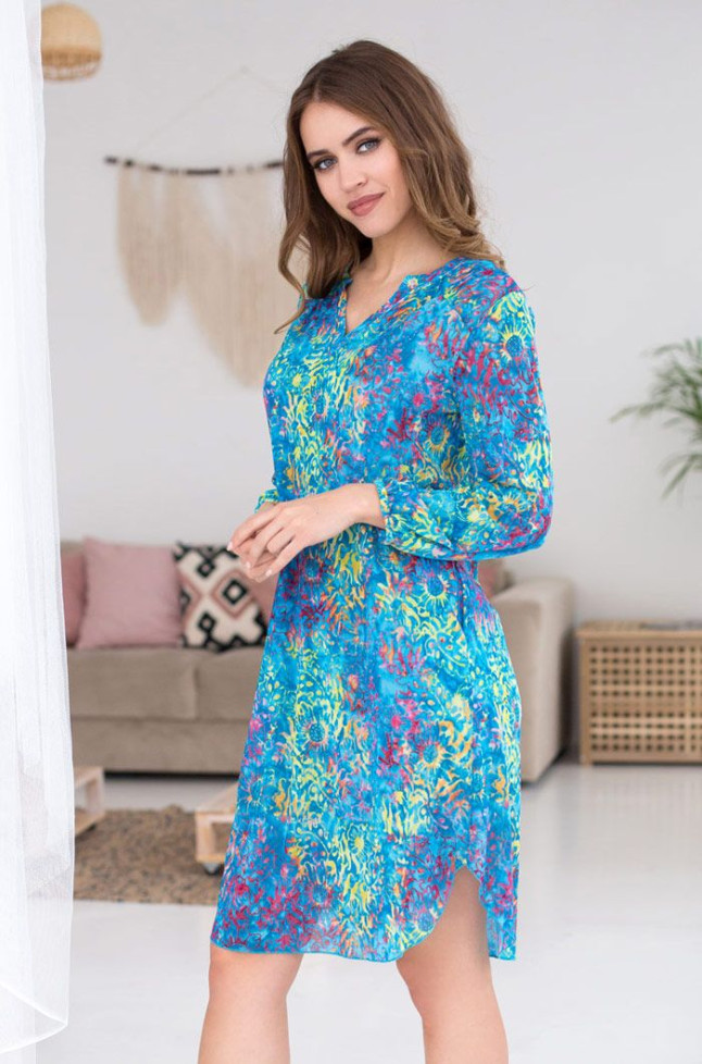 Туника женская Mia-Mia "Beata" 19228 голубая