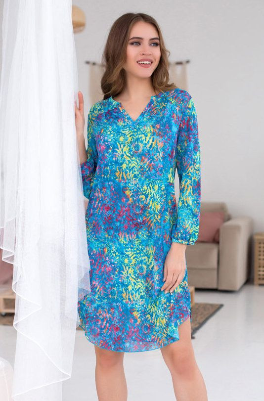 Туника женская Mia-Mia "Beata" 19228 голубая