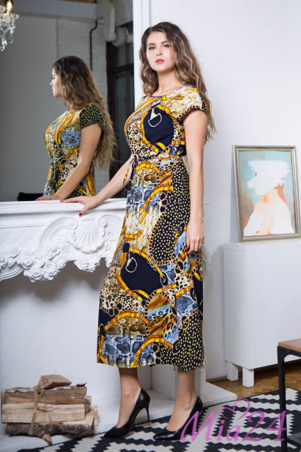 Платье женское домашнее из вискозы Mia-Mia "Tina" 16397