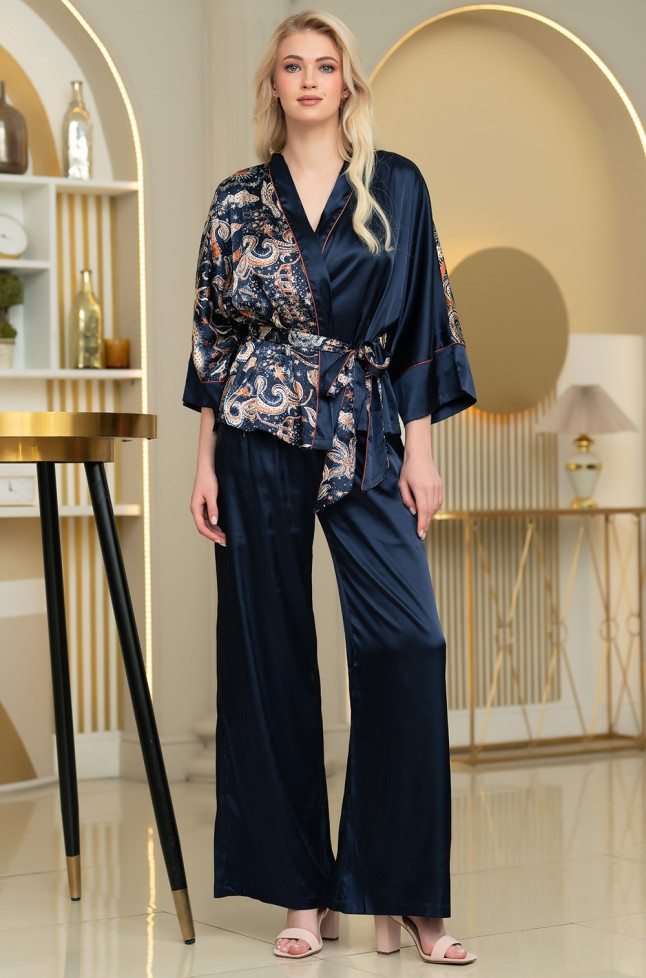 Комплект-тройка домашний женский с брюками Mia-Amore "Zodiac" 7286