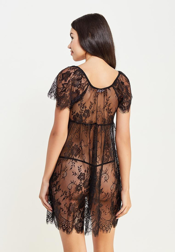 Туника кружевная Mia-Amore "Chanel" 2024 черный