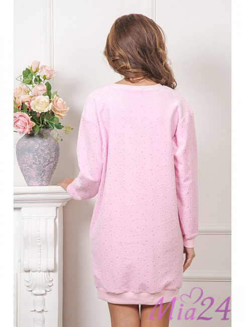 632 Платье домашнее "Cleo" rose