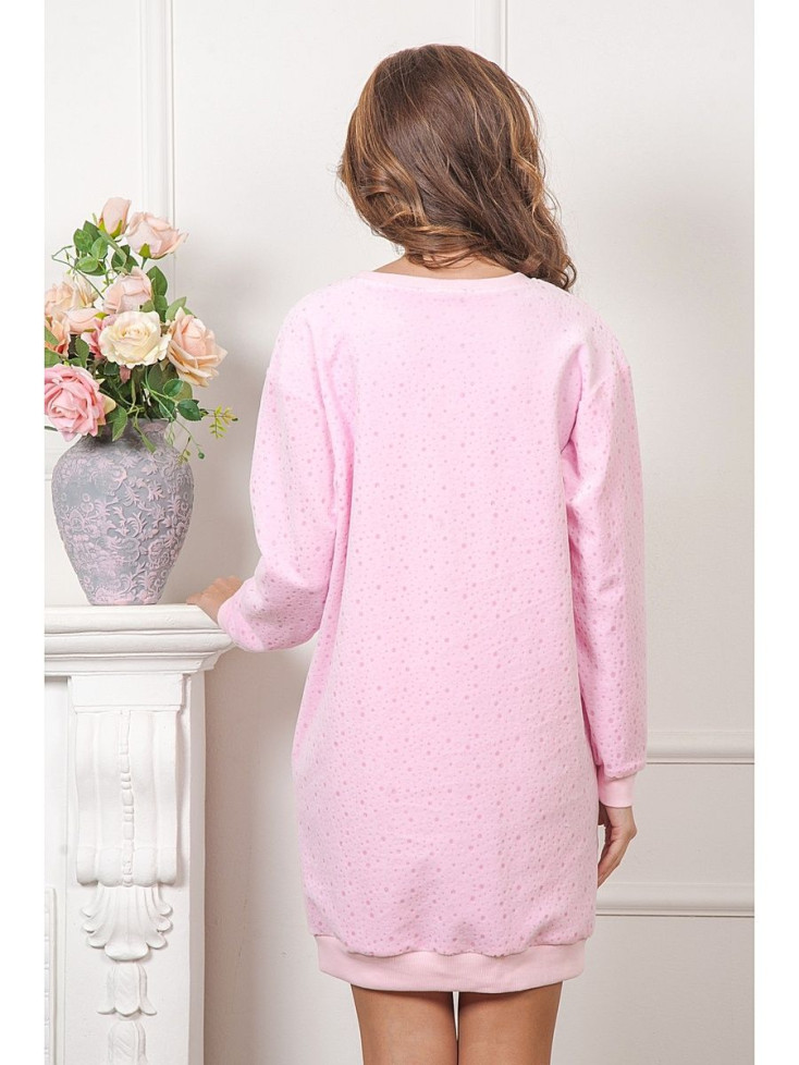 632 Платье домашнее "Cleo" rose