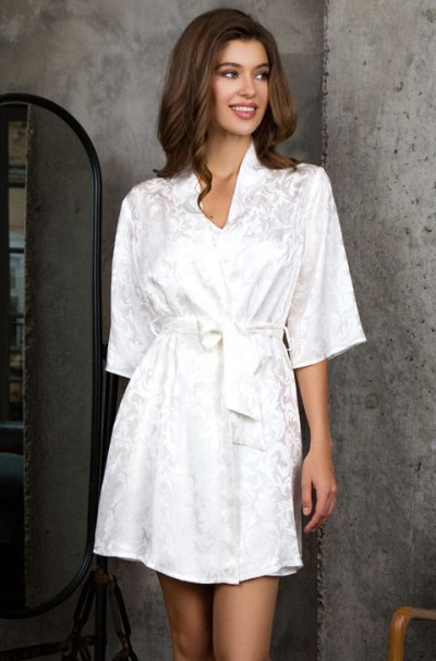 Халат женский шелковый Mia-Mia "Eva" 15153