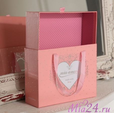 Подарочная коробка "Lux" rose