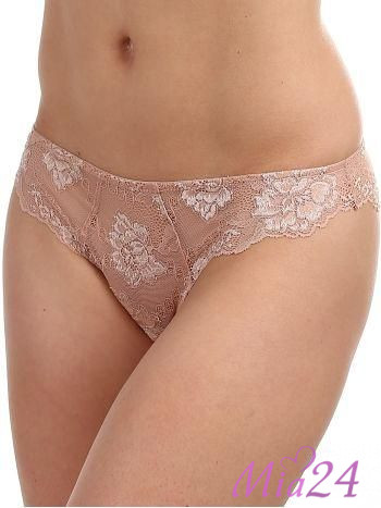 Кружевные трусы-бразильяна Lormar "Prestige" My Class бежевый Кружевные трусы-бразильяна Lormar "Prestige" My Class бежевый