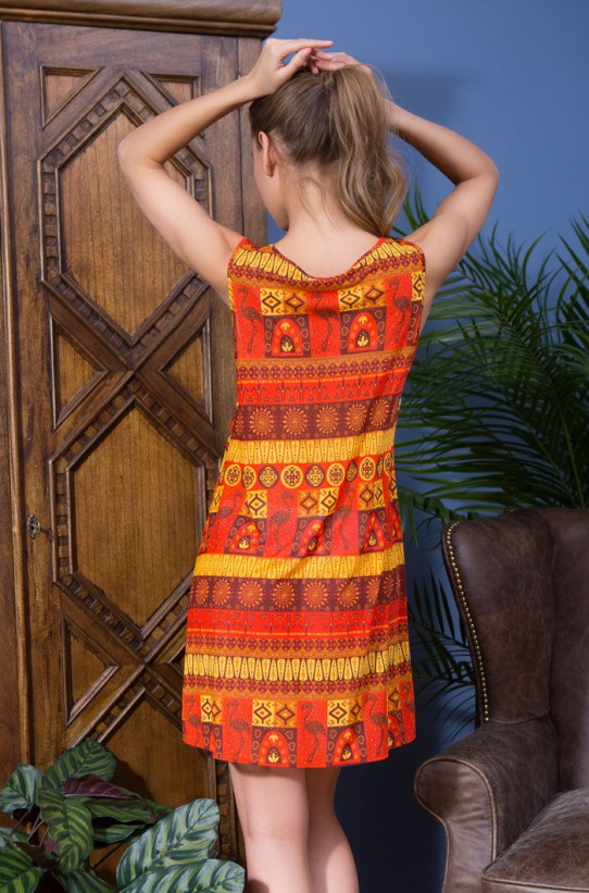 Туника пляжная женская Mia-Mia "Adelin" 19210 оранжевый