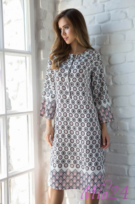 Туника домашняя женская Mia-Mia "Ariana" 16335 белый Туника домашняя женская Mia-Mia "Ariana" 16335 белый