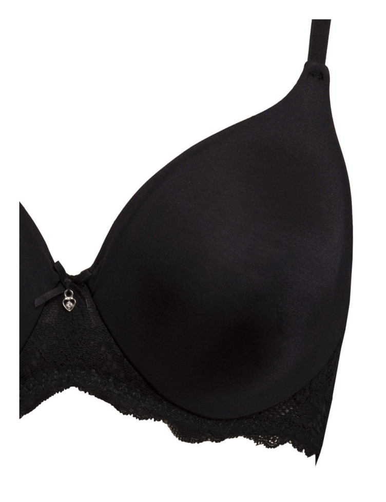 Бюстгальтер мягкий "Pure Love" Sielei 1970 черный  