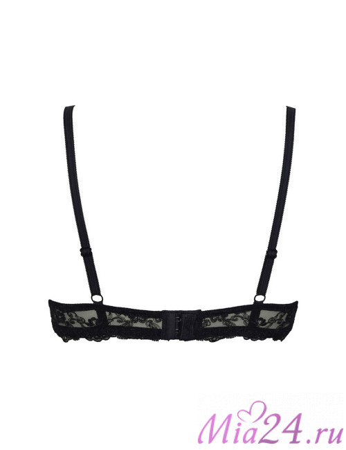 Бюстгальтер пуш-ап "Glam" Sielei 1946 черный