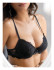 Бюстгальтер пуш-ап "Glam" Sielei 1946 черный