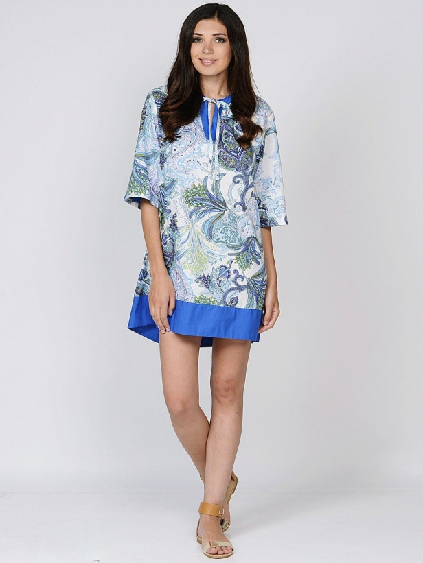 Туника пляжная Mia-Mia "Garda" 16065 голубой