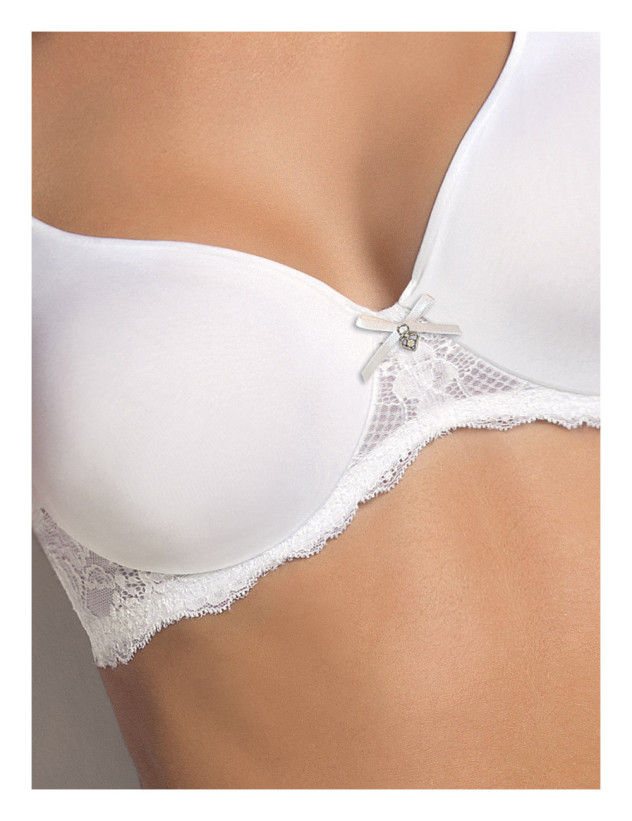 Бюстгальтер мягкий "Pure Love" Sielei 1970 белый