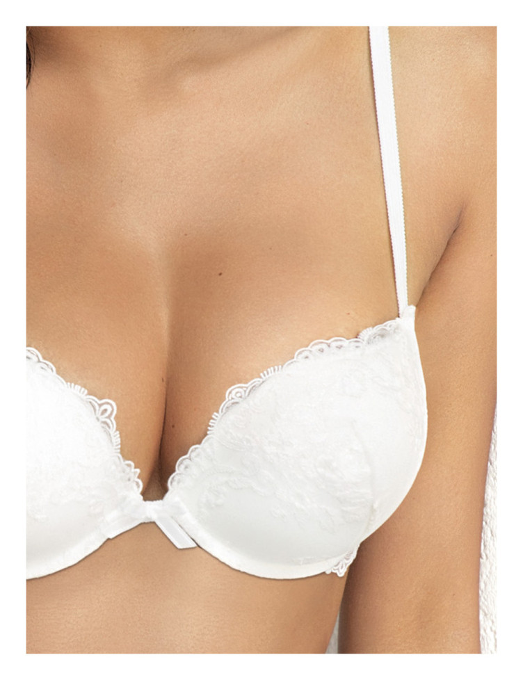 Бюстгальтер пуш-ап "Glam" Sielei 1956 белый 