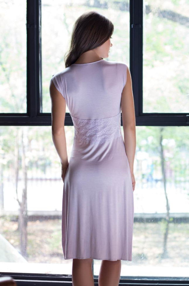 Сорочка женская из вискозы Mia-Mia "Gemma" 16155 сиреневый