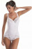Боди из микрофибры "Donna" Sielei 978 белый Боди из микрофибры "Donna" Sielei 978 белый