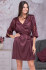 Халат женский Mia-Mella "Mirabella Fashion" 2213 сливовый Халат женский Mia-Mella "Mirabella Fashion" 2213 сливовый