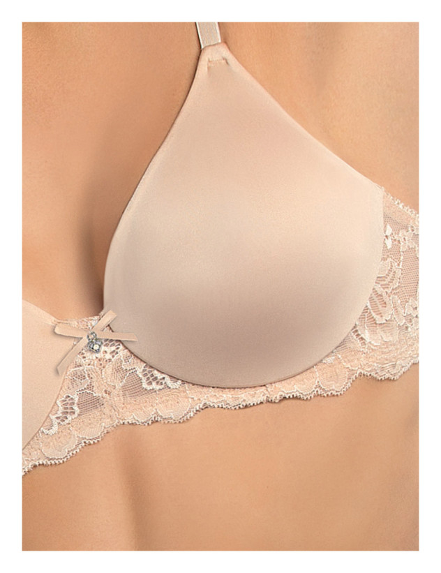 Бюстгальтер мягкий "Pure Love" Sielei 1970 cipria