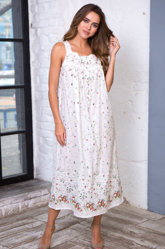 Сорочка женская длинная из хлопка Mia-Mia "Daisy" 16318