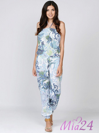 Комбинезон женский из хлопка Mia-Mia "Garda" 16066 голубой
