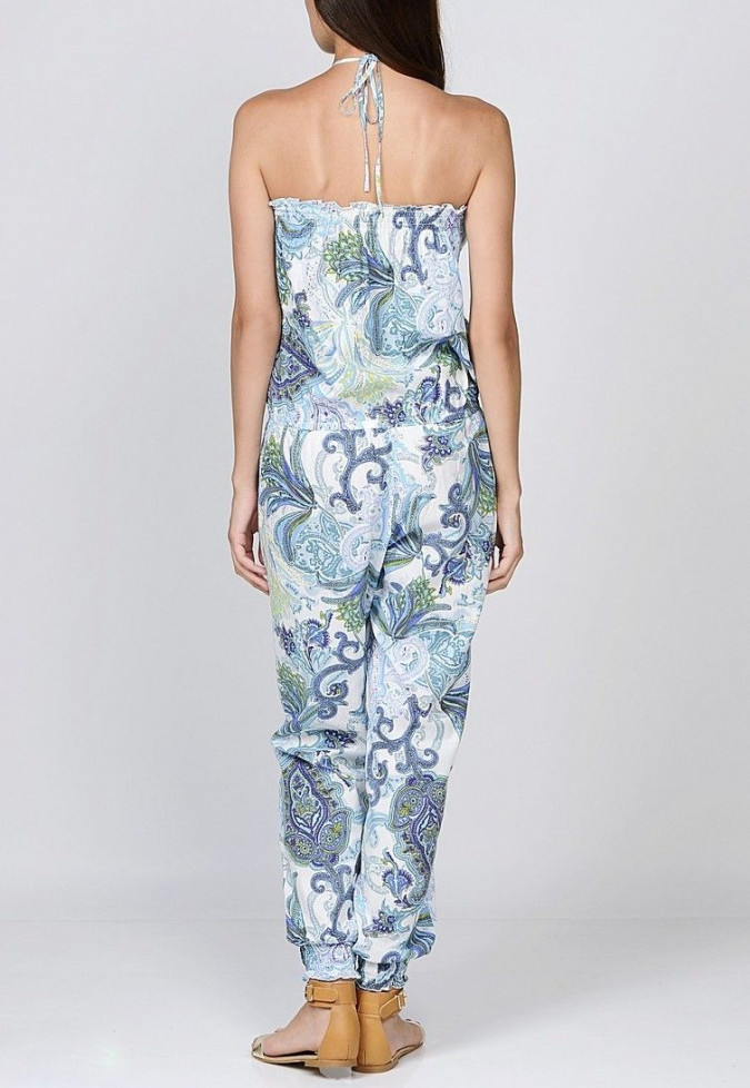 Комбинезон женский из хлопка Mia-Mia "Garda" 16066 голубой