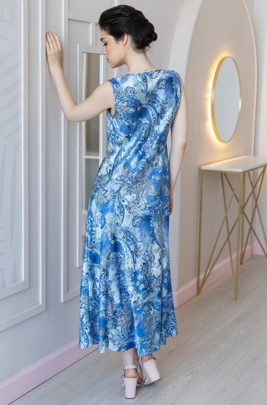 Сорочка шелковая длинная Mia-Amore "Ariel" 3098  