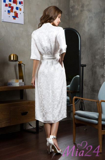 Халат женский шелковый Mia-Mia "Eva" 15157 Халат женский шелковый Mia-Mia "Eva" 15157