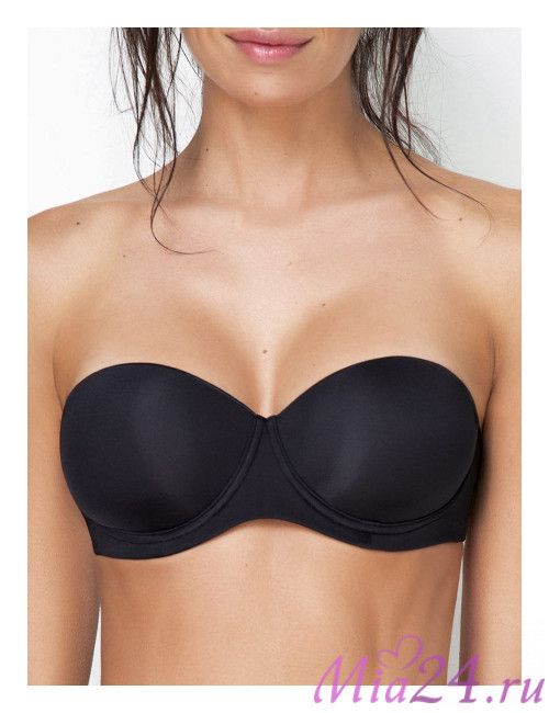 Бюстгальтер бандо Sielei "Plus" 2550 черный   