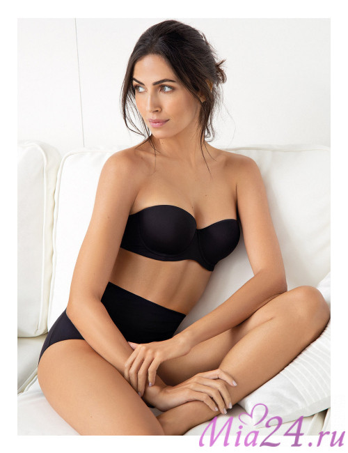 Бюстгальтер бандо Sielei "Plus" 2550 черный   