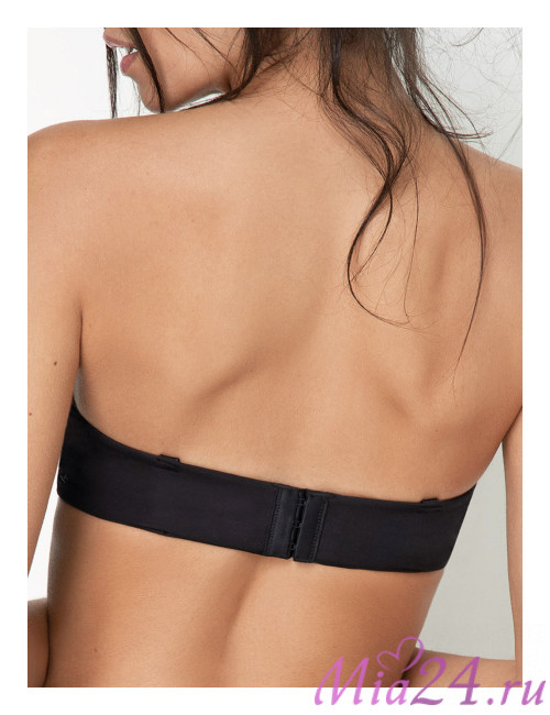 Бюстгальтер бандо Sielei "Plus" 2550 черный   