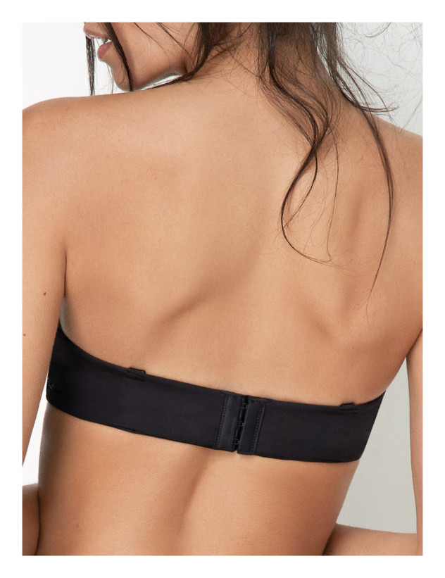 Бюстгальтер бандо Sielei "Plus" 2550 черный   