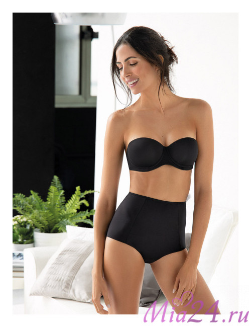 Бюстгальтер бандо Sielei "Plus" 2550 черный   