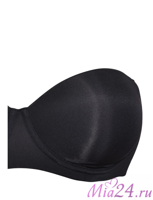 Бюстгальтер бандо Sielei "Plus" 2550 черный   