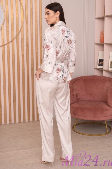  Комплект-тройка женский шелковый Mia-Amore "Clariss" 4165