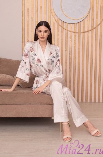  Комплект-тройка женский шелковый Mia-Amore "Clariss" 4165