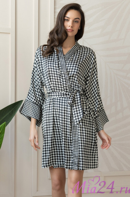 Халат женский шелковый Mia-Amore "Julianna" 3973