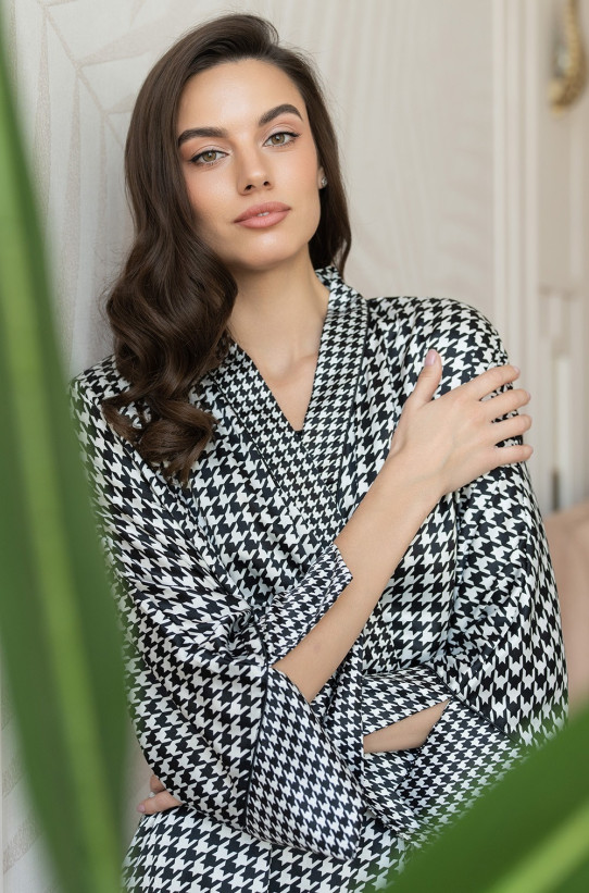 Халат женский шелковый Mia-Amore "Julianna" 3973