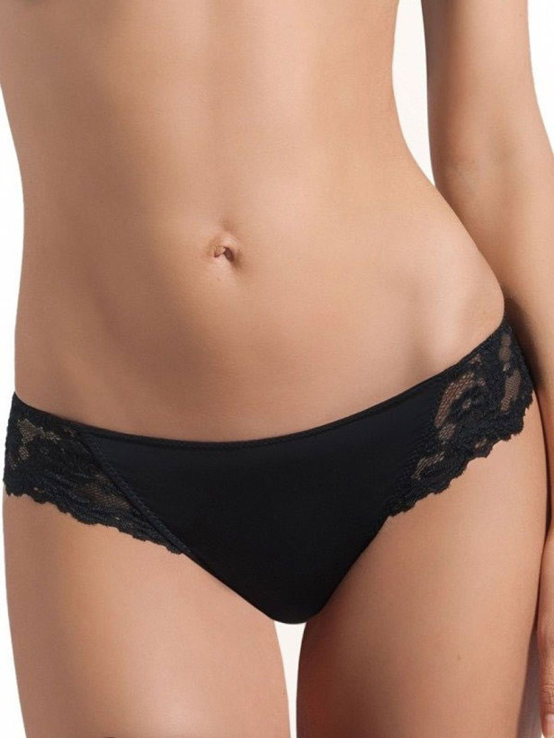 Трусики-стринг Sielei "Basic Lace" 1683 черный