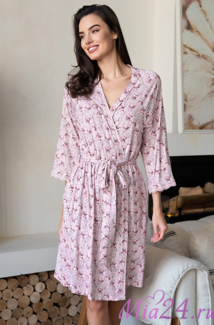 Халат женский из вискозы Mia-Amore "Inessa" 5013 Халат женский из вискозы Mia-Amore "Inessa" 5013