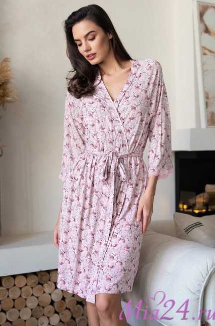 Халат женский из вискозы Mia-Amore "Inessa" 5013 Халат женский из вискозы Mia-Amore "Inessa" 5013